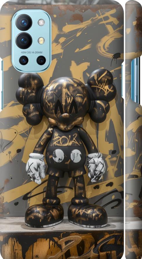 Чехол на OnePlus 9R Bronze kaws (6097m-2326-42517)