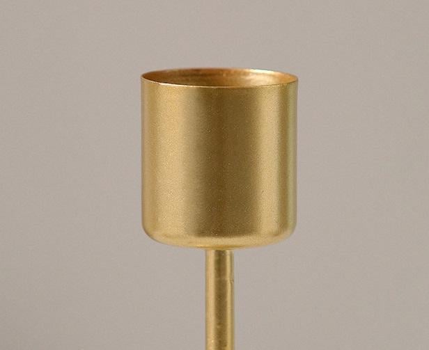 Підсвічник 15044 2,8х9х16,5 см Золотий (5003207) - фото 6 Підсвічник 15044 2,8х9х16,5 см Золотий (5003207) - фото 6