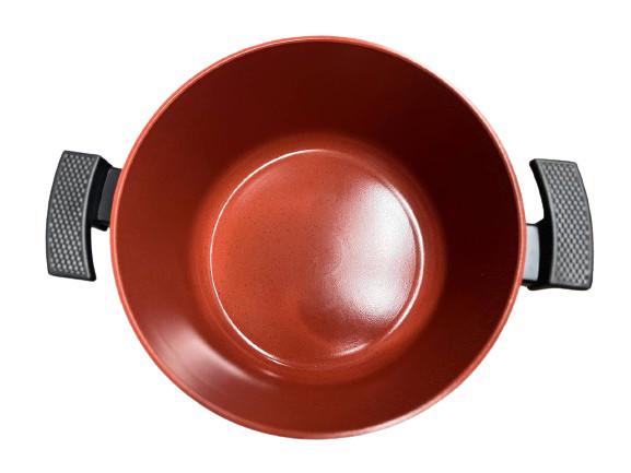 Каструля з кришкою Neoflam EC-DC-C28I мармурове покриття 28 см 7,2 л Чорно-червоний (1929267484) - фото 7 Каструля з кришкою Neoflam EC-DC-C28I мармурове покриття 28 см 7,2 л Чорно-червоний (1929267484) - фото 7