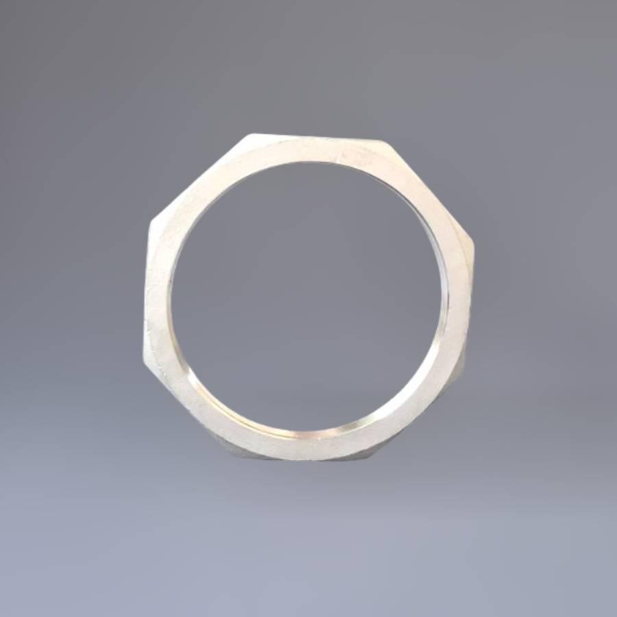 Контргайка нержавіюча різьбова Ду100 4" восьмигранна н/ж сталь AISI304 DIN 431 BSPP Class 150 - фото 6 Контргайка нержавіюча різьбова Ду100 4" восьмигранна н/ж сталь AISI304 DIN 431 BSPP Class 150 - фото 6