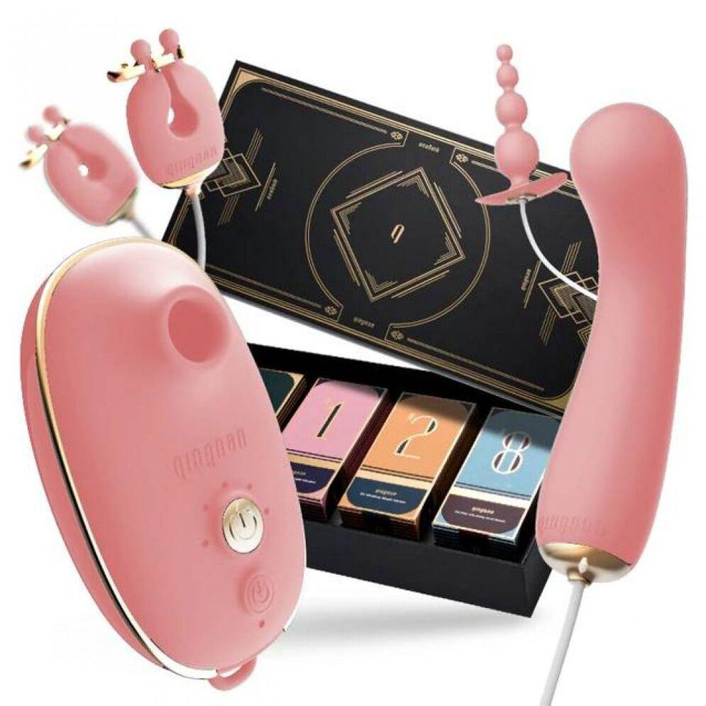 Набор секс-игрушек Qingnan Quartet 4 пр. Pink (38025636) Набор секс-игрушек Qingnan Quartet 4 пр. Pink (38025636)