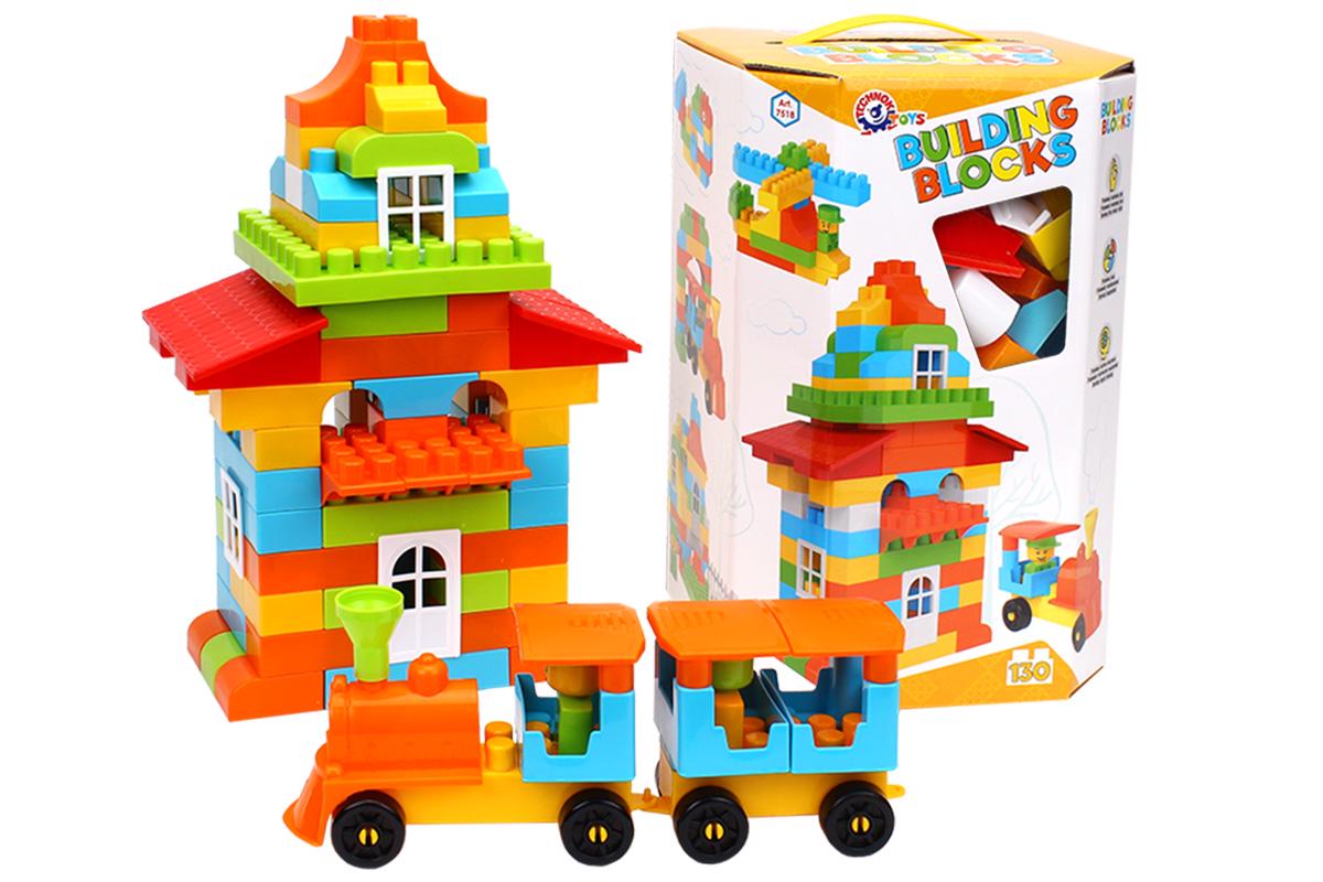 Конструктор детский ТехноК 130 деталей (7518)