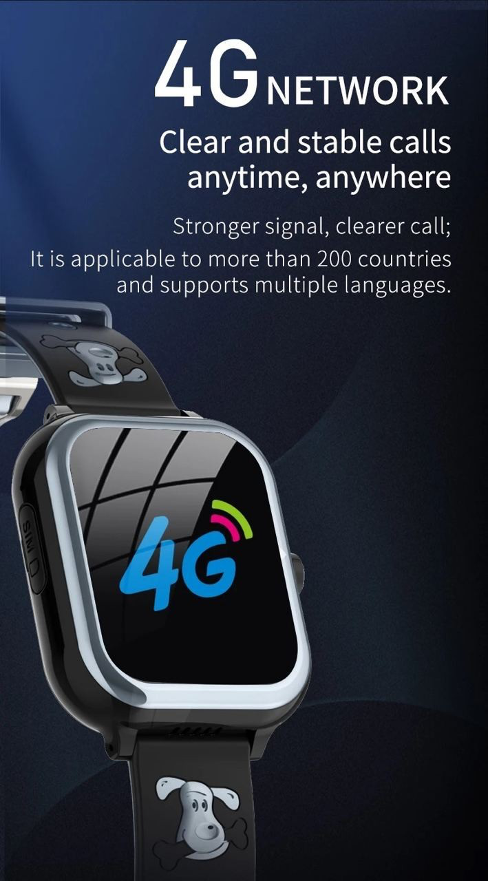 Смарт-годинник дитячий Lemfo T29 з GPS Android Чорний (26389490) - фото 7 Смарт-годинник дитячий Lemfo T29 з GPS Android Чорний (26389490) - фото 7