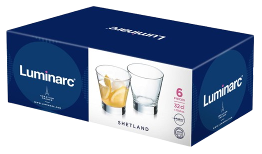 Набір склянок Luminarc SHETLAND 6 шт. 320 мл (UG-N8005) - фото 2