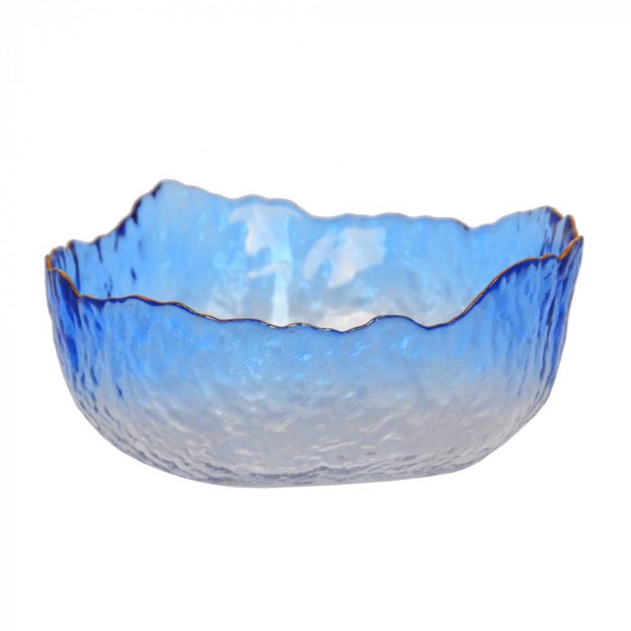 Салатник Olens с золотым ободком 20 см Синий (ST097)