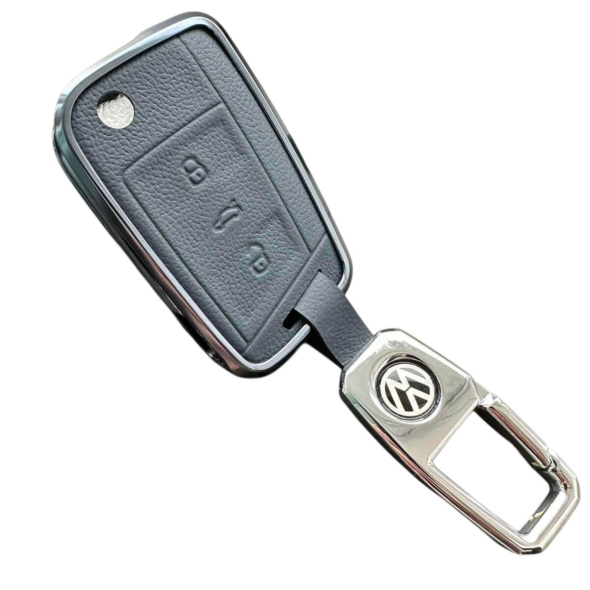 Чехол для ключа алюминиевый Volkswagen/Skoda/Seat (vw2albl)