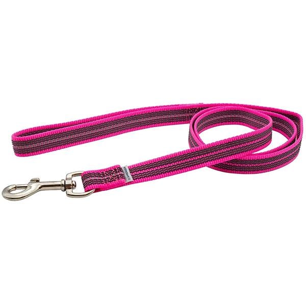 Поводок с ручкой для собак Sprenger Rubberized Leash with Handle 1,9х2 м Розовый (4022853210609)