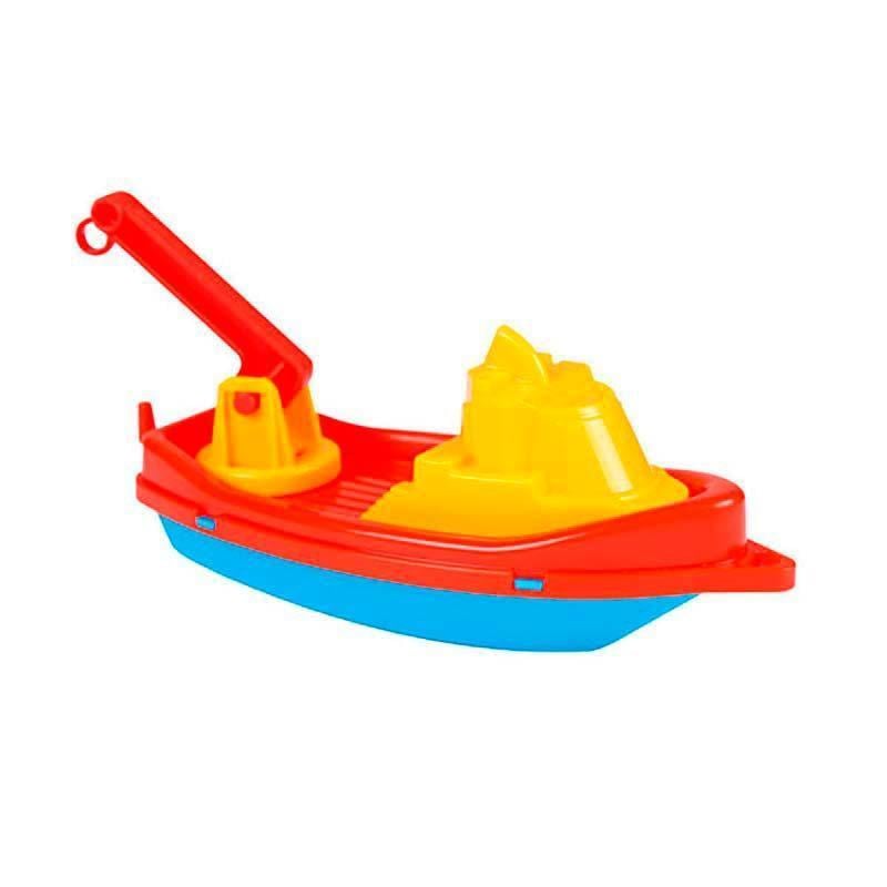 Игрушка Технок Кораблик 6214 с краном (2335544268)