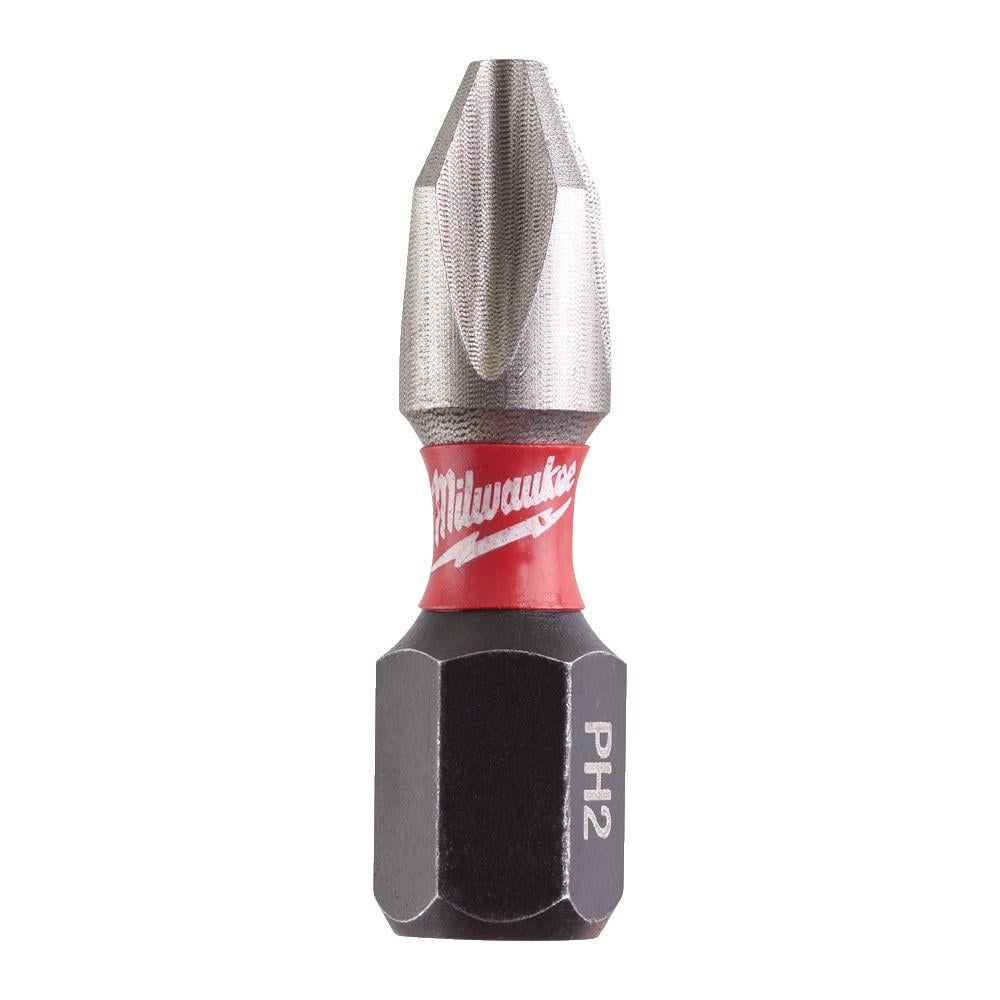 Бита Milwaukee Shockwave Impact Duty PH2х25 мм 1 шт. (4932430853/1)