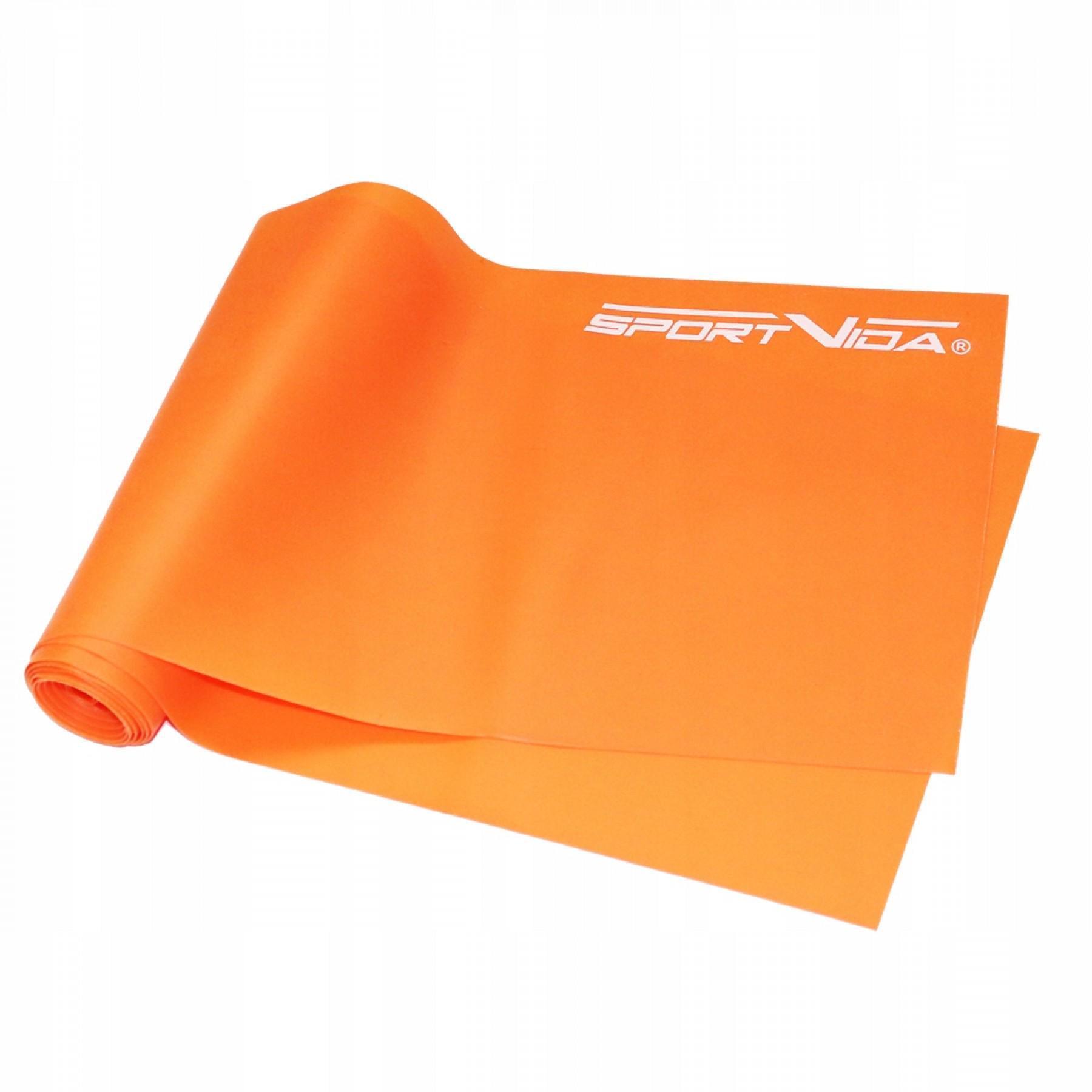 Лента-эспандер для спорта SportVida Flat Stretch Band 200x15 см 5-10 кг (SV-HK0185)