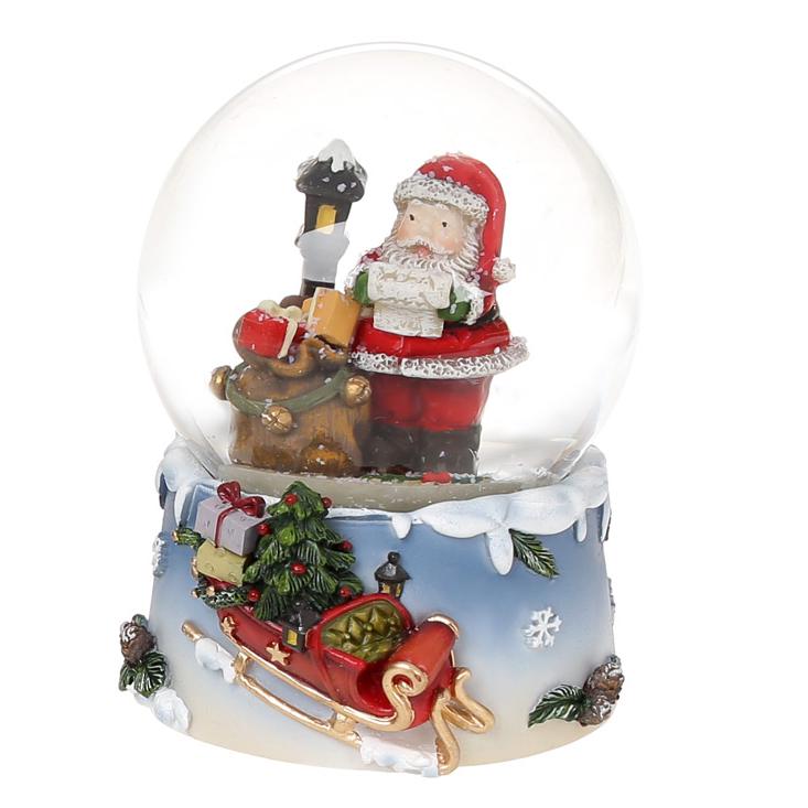 Декоративный водяной шар BonaDi Санта (559-445)