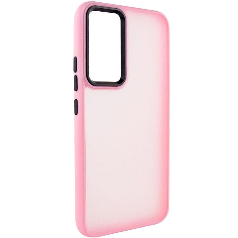 Противоударный Чехол Epik для Samsung Galaxy A52 4G / A52 5G / A52s Lyon Frosted TPU+PC Pink