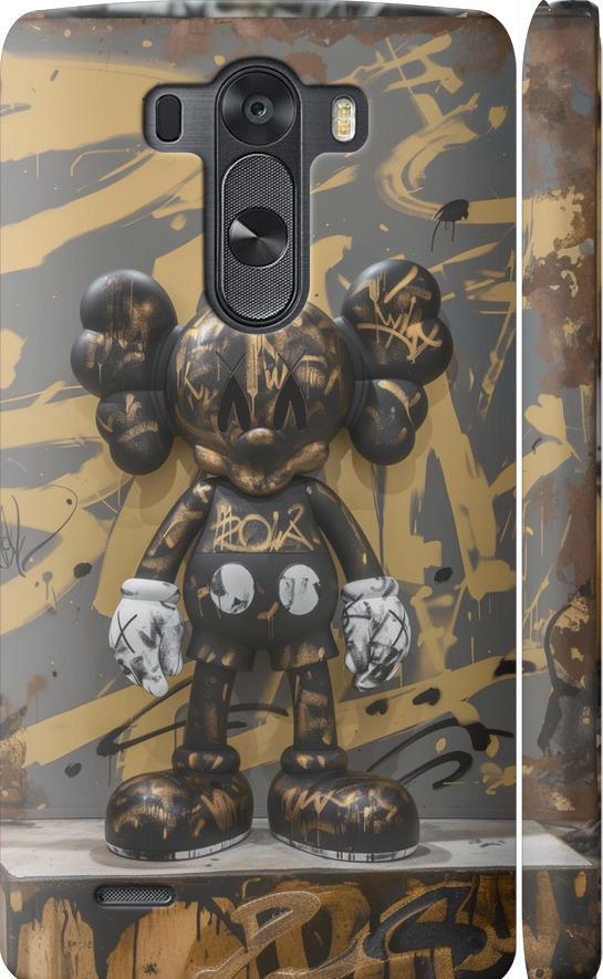 Чехол на LG G3 dual D856 Bronze kaws (6097c-56-42517)