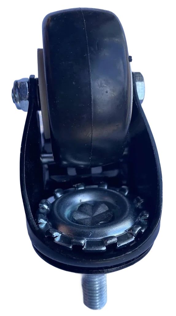 Ролик поворотный d 50 мм с болтом М10 и тормозом (1843100647) - фото 4 Ролик поворотный d 50 мм с болтом М10 и тормозом (1843100647) - фото 4