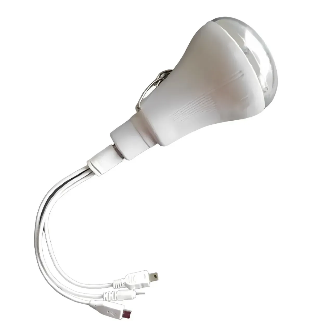 Лампочка светодиодная аккумуляторная CL 028 с солнечной панелью (29657764) - фото 3