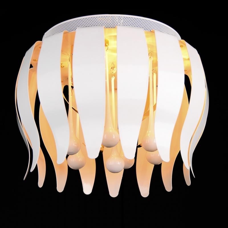 Люстра прованс торт Brille BR-01 295S/8 галогенная для натяжного потолка