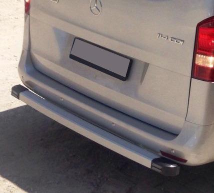 Задняя дуга Moonlight Серый мат CAN для Mercedes Vito/V-class W447 2014- гг. нержавеющая сталь Серый