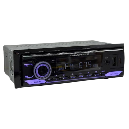 Автомагнитола 1Din Carwales JSD-775 Bluetooth с подсветкой RGB Черный (2767391913)