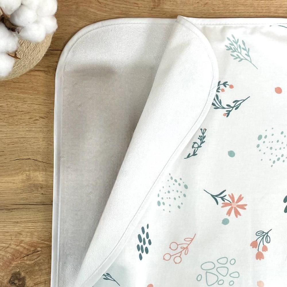 Пеленка для новорожденного Лесные веточки непромокаемая 50х80 см (1723)