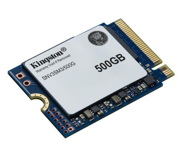 Накопитель SSD Kingston 500Gb NV3 PCI-E 4.0 x4 M.2 2230 3D TLC 5000/3000 МБ/с (SNV3SM3/500G) - фото 2 Накопитель SSD Kingston 500Gb NV3 PCI-E 4.0 x4 M.2 2230 3D TLC 5000/3000 МБ/с (SNV3SM3/500G) - фото 2