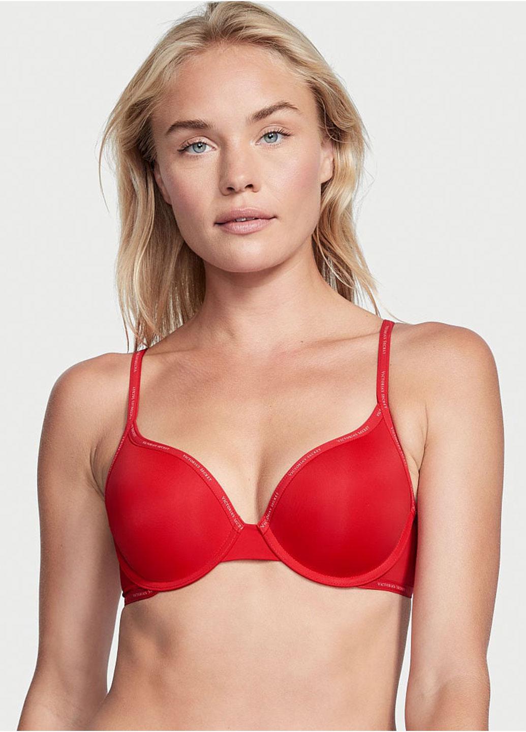 Бюстгальтер Victoria's Secret 34C Красный (70400139809QD434C) - фото 1