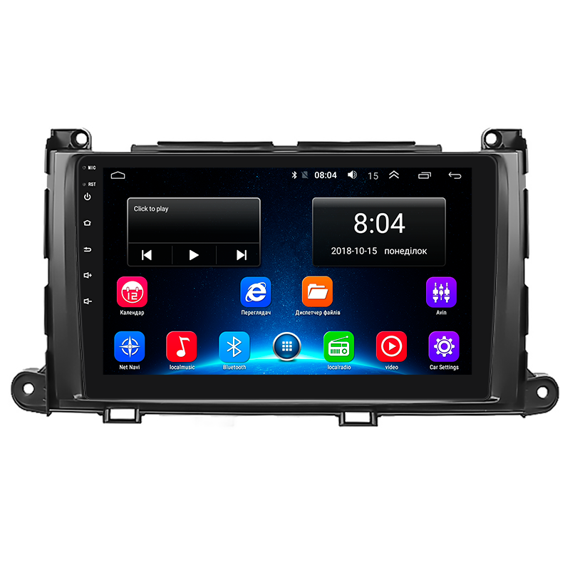 Магнитола штатная 9" Lesko для Toyota Sequoia II 2008-2017 2/32Gb/Wi-Fi Optima Магнитола штатная 9" Lesko для Toyota Sequoia II 2008-2017 2/32Gb/Wi-Fi Optima