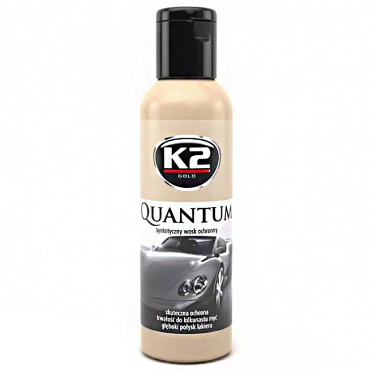 Воск K2 Quantium для кузова синтетический 140 г