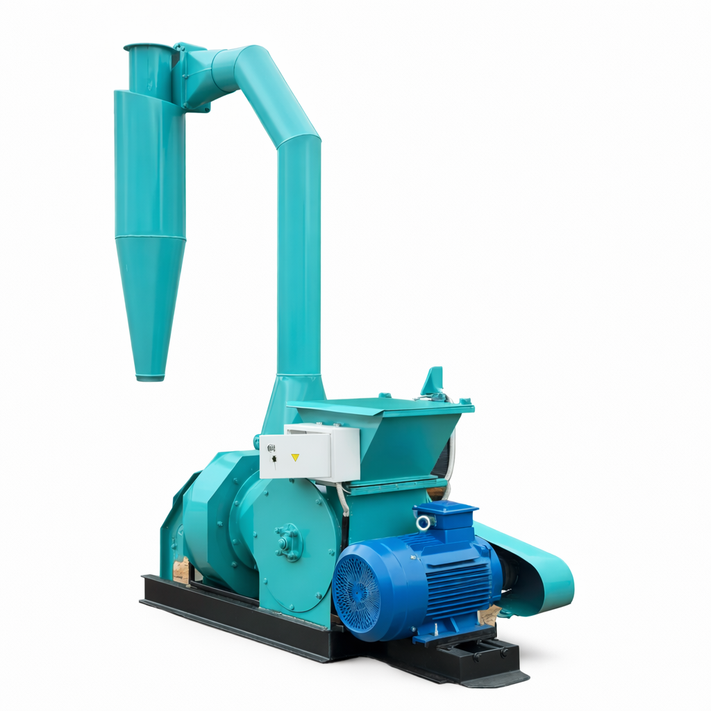 Дробарка молоткова 22 кВт чорна сталь 3 ПС Блакитний (363)