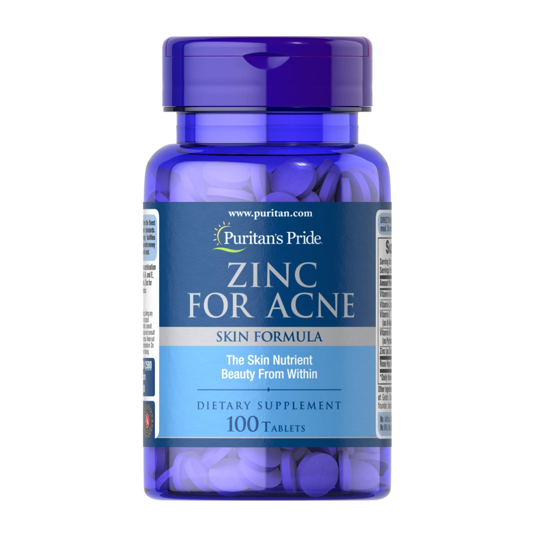 Цинк for Acne 100 tab (100-34-1438512-20)