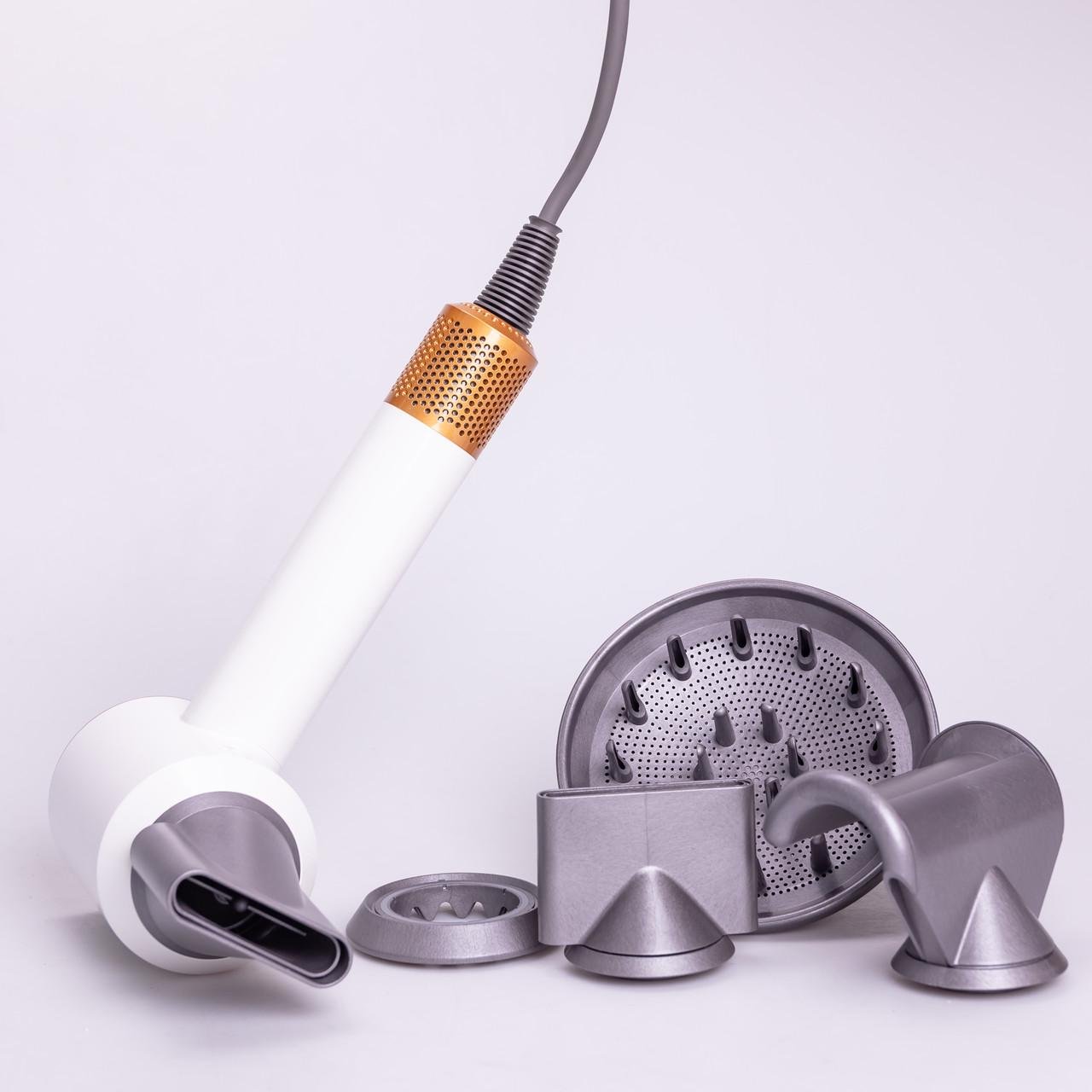 Фен стайлер для волос Supersonic Premium 5в1 1600 Вт 5 насадок 3 режима скорости с ионизацией Белый (PH770W) - фото 2 Фен стайлер для волос Supersonic Premium 5в1 1600 Вт 5 насадок 3 режима скорости с ионизацией Белый (PH770W) - фото 2