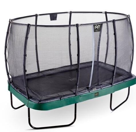 Батут Exit Elegant Premium прямоугольный 244х427 см Green