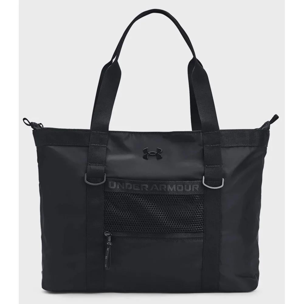 Спортивна сумка жіноча Under Armour Studio Tote 21L 40,5x31,5x17,5 см Чорний (1381907-002)