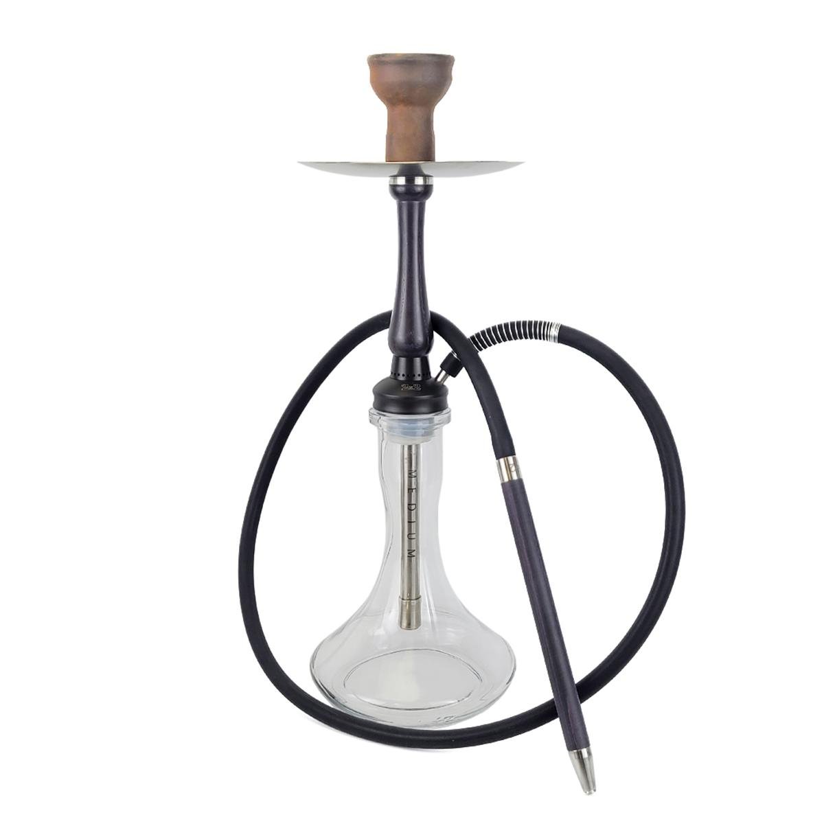 Кальян 2х2 Hookah Medium Violet Craft Clear