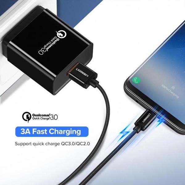 Кабель Ugreen USB Type-C US174 1 м Чорний - фото 4