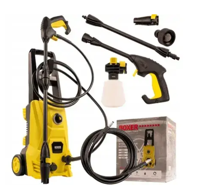 Мойка высокого давления BOXER BX-116 2200 Вт 165 бар индукционный двигатель (BX-116) Мойка высокого давления BOXER BX-116 2200 Вт 165 бар индукционный двигатель (BX-116)