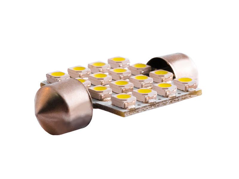 Автомобильная лампа светодиодная LEDUA S85 36 мм 16 SMD 3528 12V Зеленый (1524) Автомобильная лампа светодиодная LEDUA S85 36 мм 16 SMD 3528 12V Зеленый (1524)
