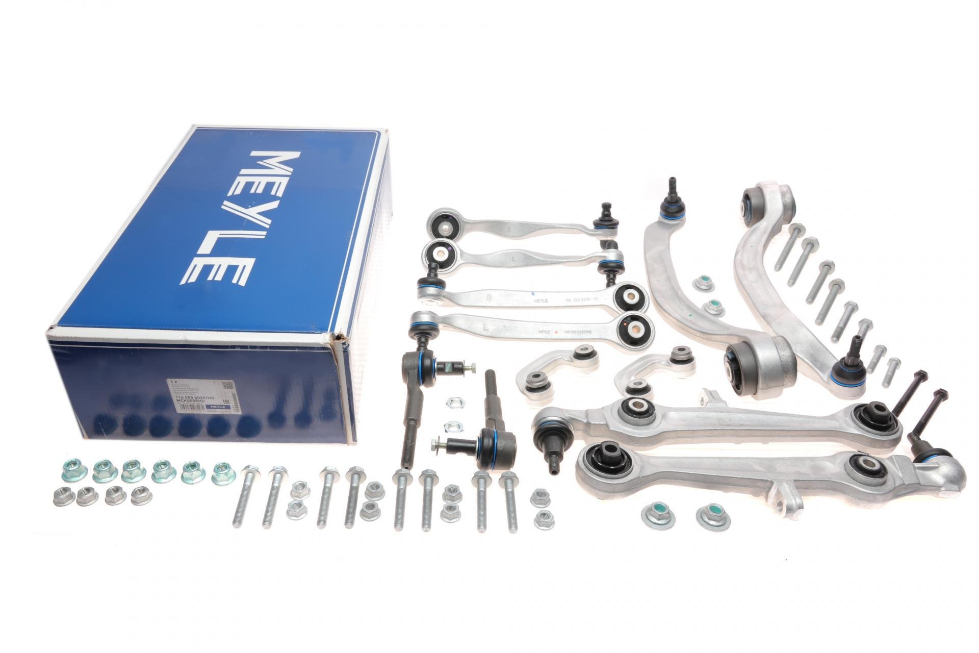 Комплект важелів підвіски передньої Audi A4/A6-05/Skoda SuperB-08/VW Passat B5-05 з болтами (116 050 0029/HD)