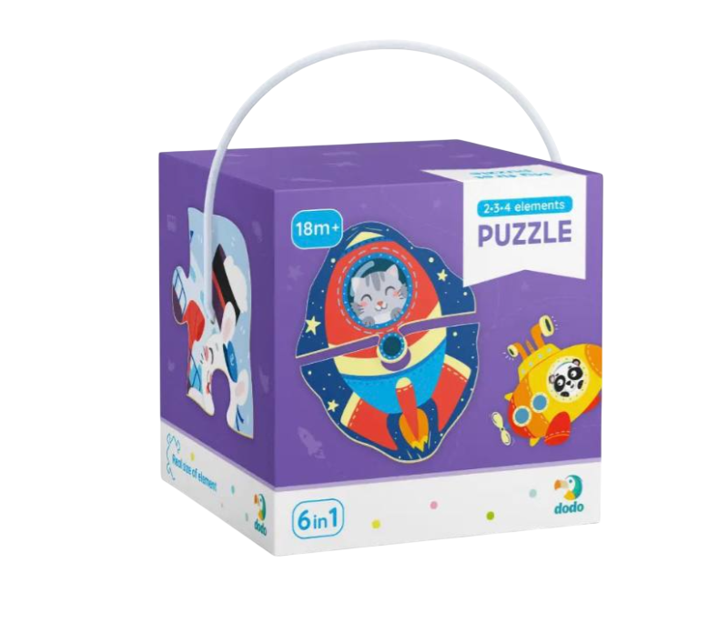 Пазл DoDo Транспорт 300154 2-3-4 эл. (1191145976)