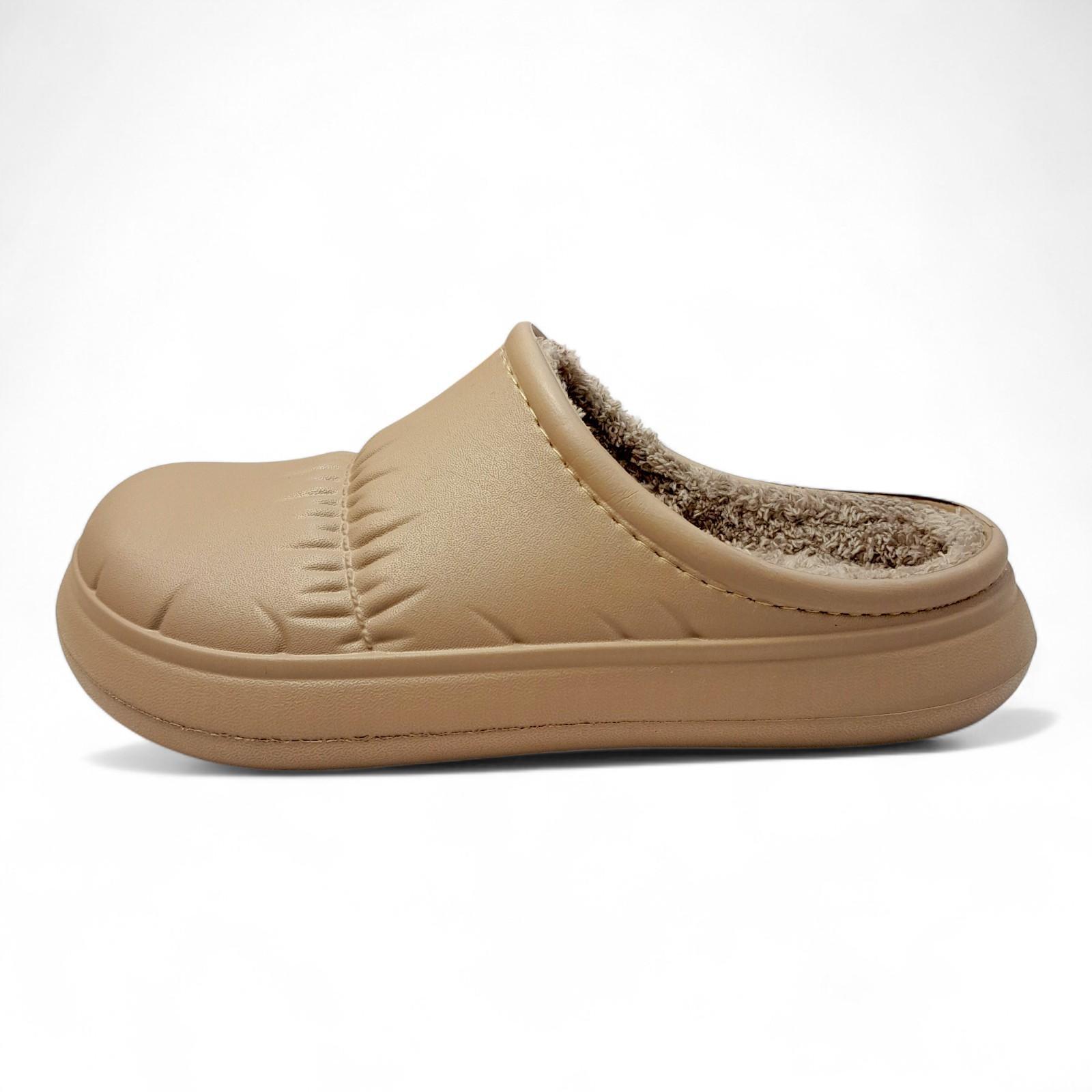 Сабо женские утепленные Krok р. 36 23 см Бежевый (2798462290) - фото 2 Сабо женские утепленные Krok р. 36 23 см Бежевый (2798462290) - фото 2