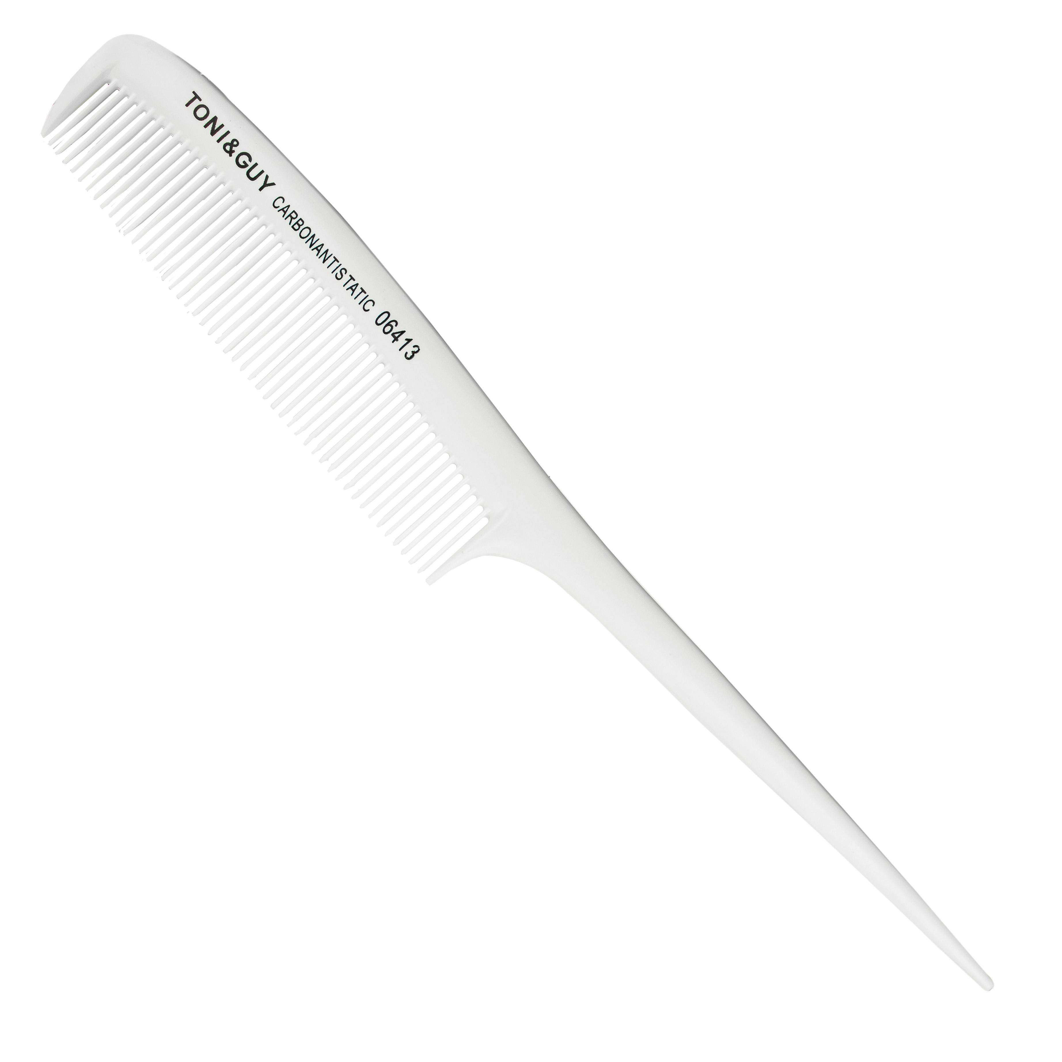 Гребінь Carbon T&G з ручкою Білий (06413)
