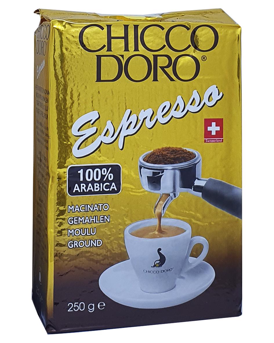 Кава мелена Chicco d'oro Espresso 100% арабіка 250 г