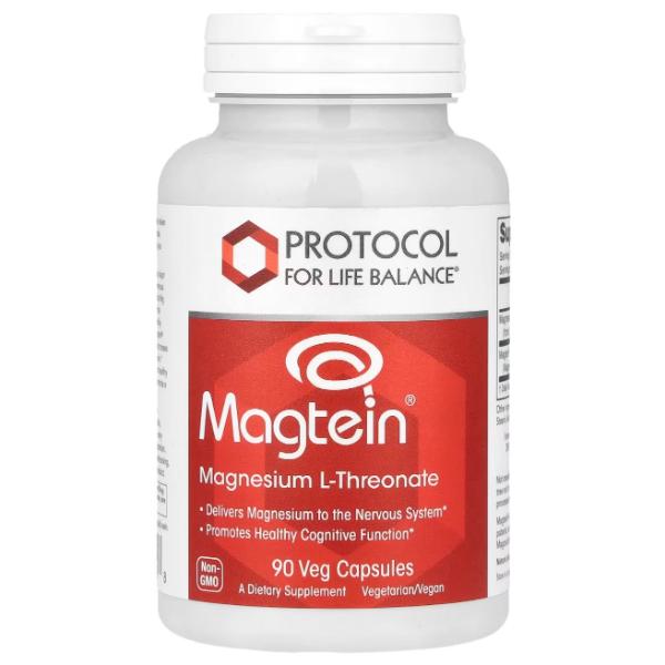 Микроэлемент Магний Protocol for Life Balance Магнит Magnesium L-Threonate 90 Veг капс. (000024606)