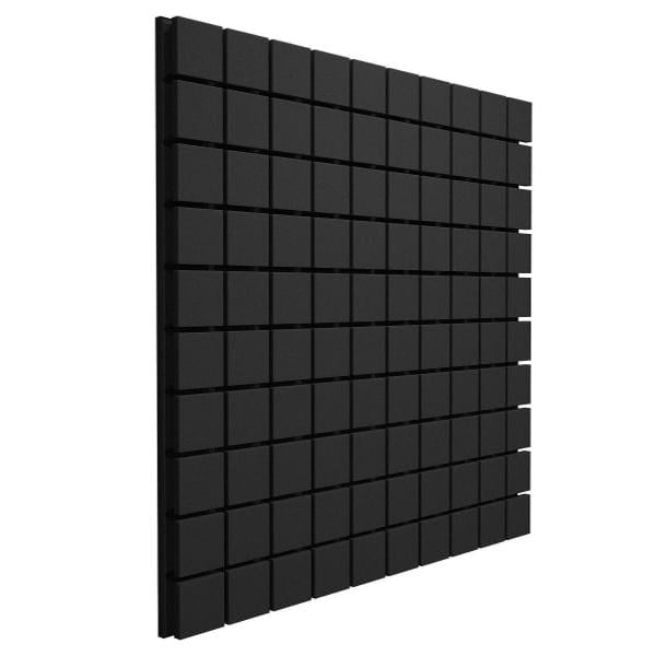 Панель Ecosound Tetras Black 100x100 см 20 мм Черный графит