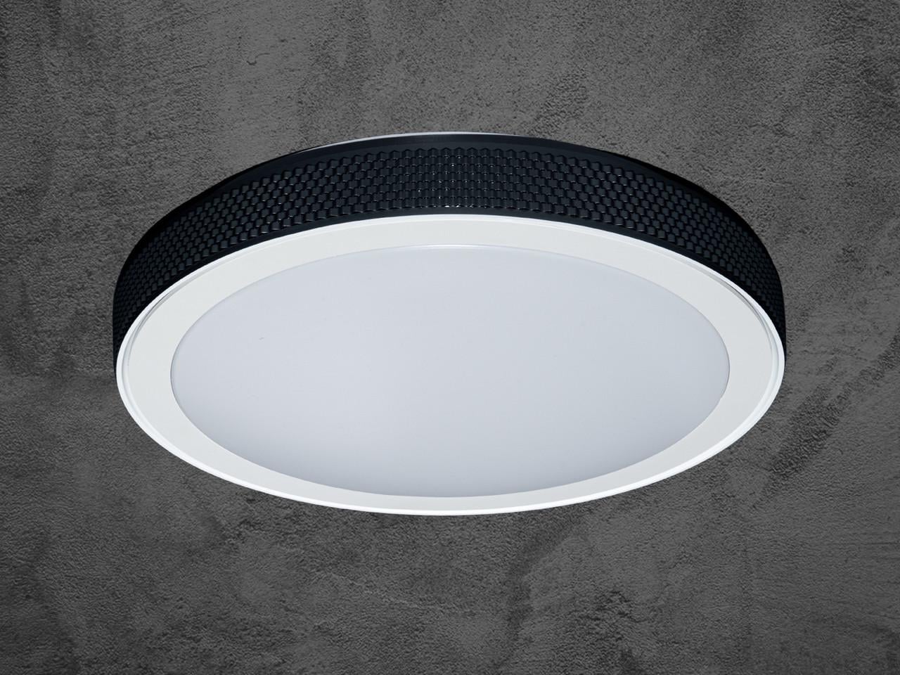 Люстра светодиодная для гостиной YR-400BK-LS 52 Вт Черный (2674955814)