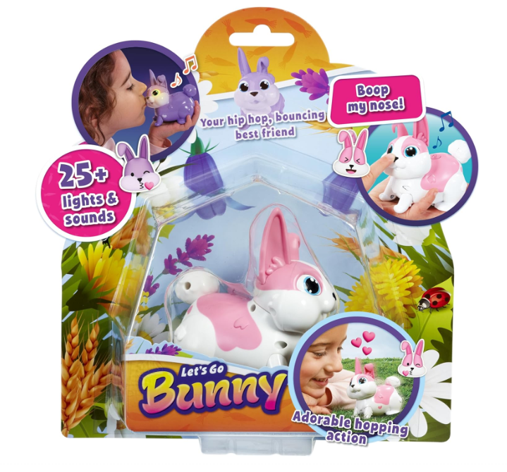 Интерактивная игрушка Goliath Lets Go Bunny Кролик с 25 звуками