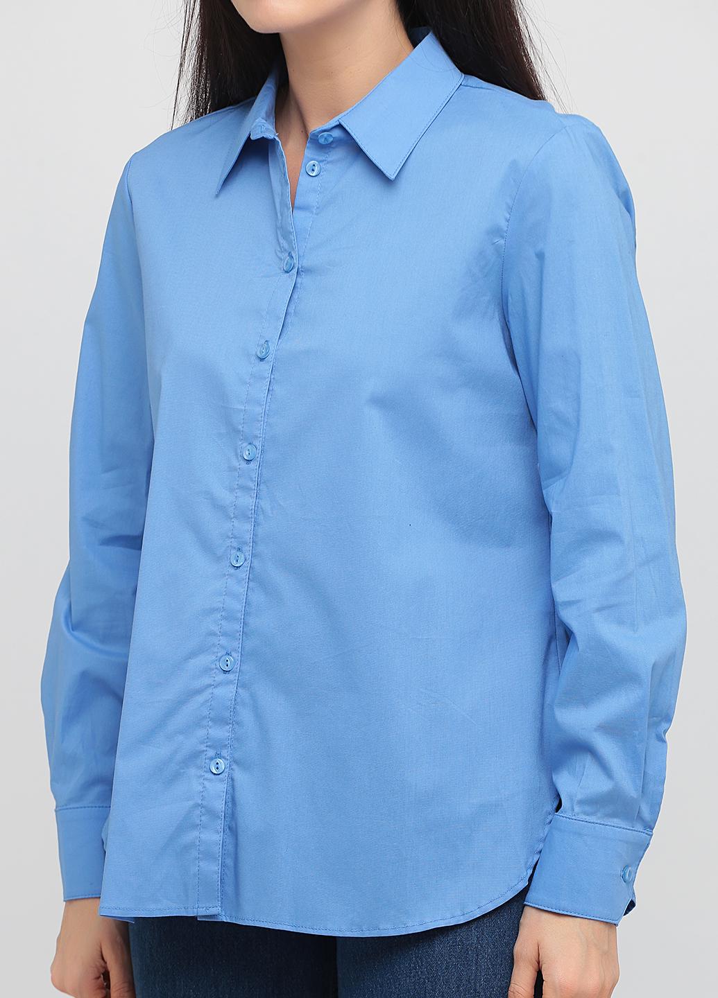 Рубашка женская Equilibri shirt basic L Синий Рубашка женская Equilibri shirt basic L Синий