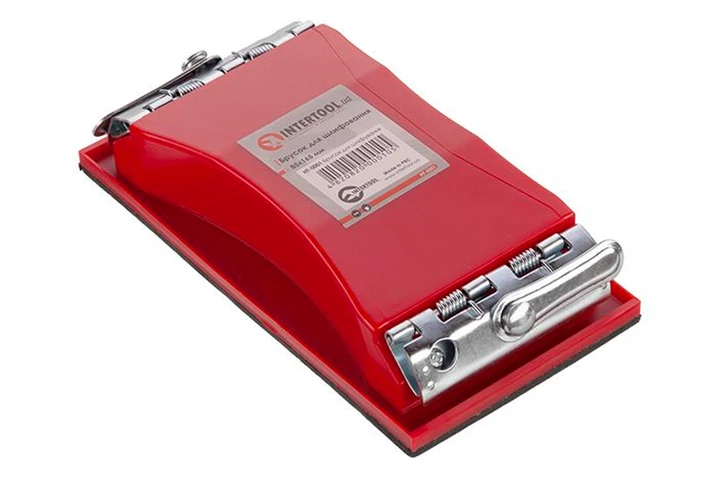 Брусок Intertool для шліфування 85х165 мм (HT-0001)