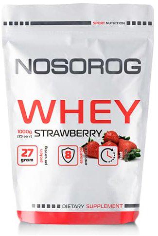 Протеин Nosorog Nutrition Whey 1000 g 25 servings Strawberry - фото 2