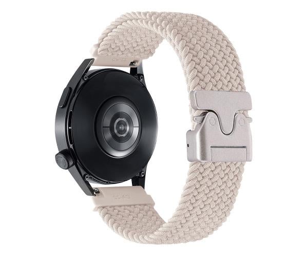 Ремінець Textile Elastic для смарт-годинників Huawei Watch GT 6 46 мм/GT 6 Pro 46/22 мм Кремовий (48970)