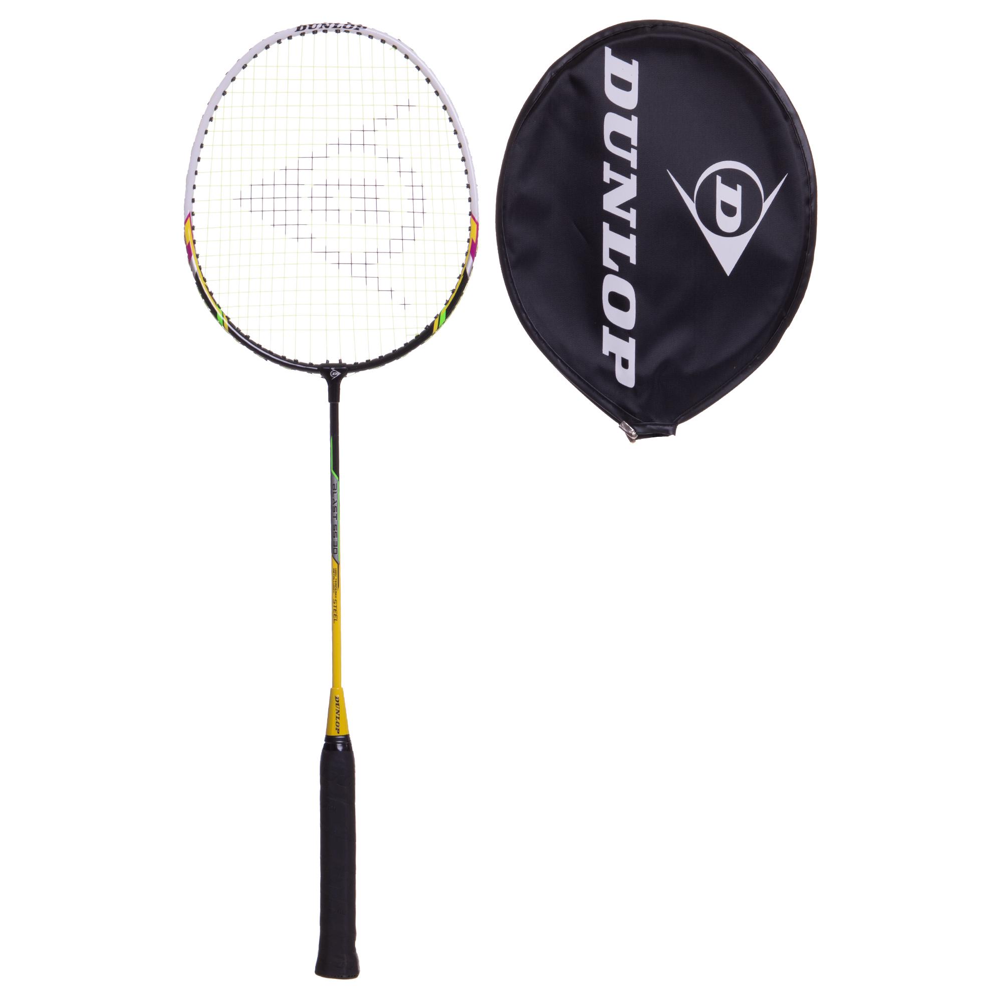 Ракетка для бадминтона Dunlop BD-13003704 D BR Blast SS 30 профессиональная в чехле (NA002836)